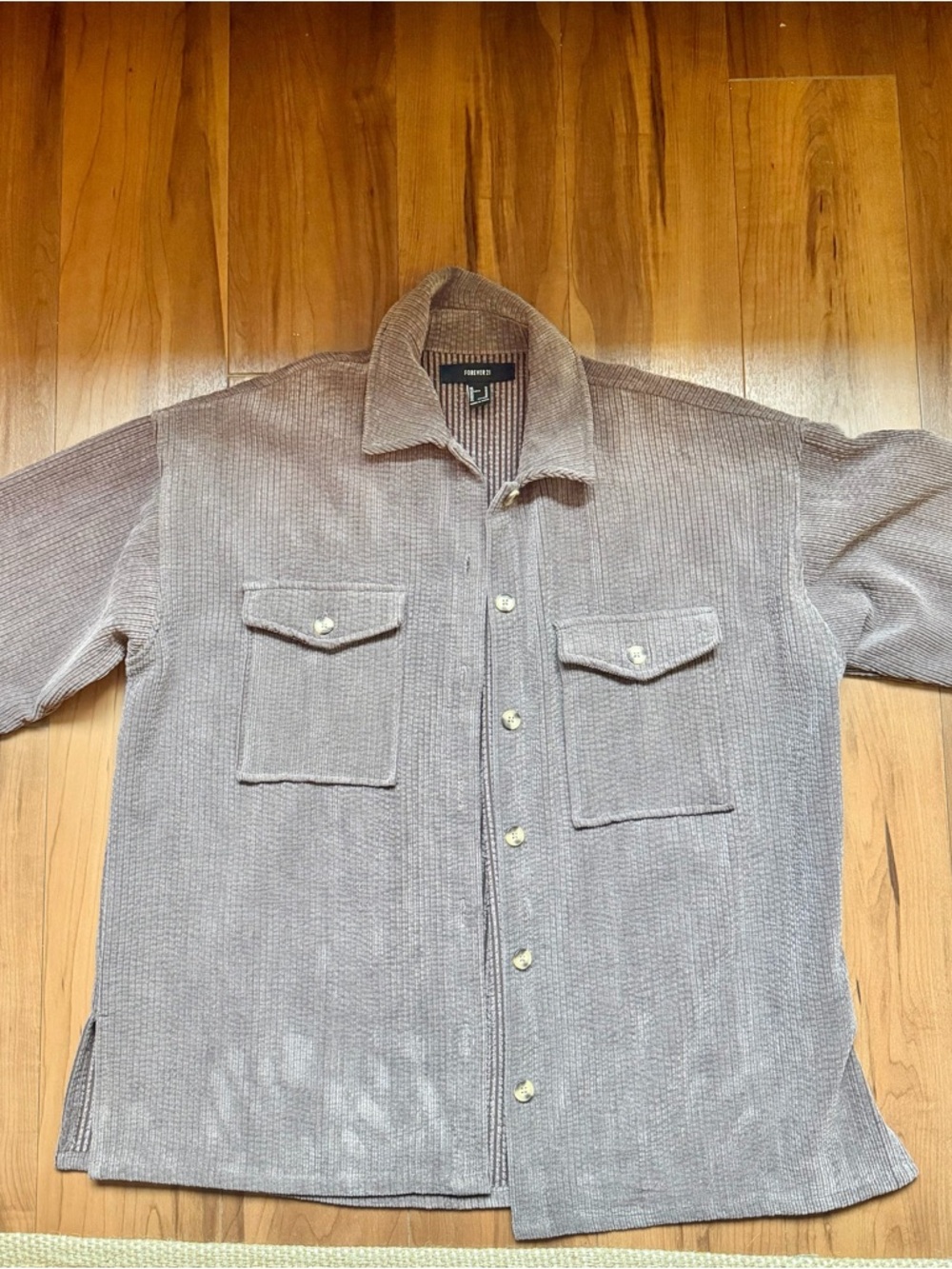 Over-sized Corduroy Jacket - Picture 2 of 4